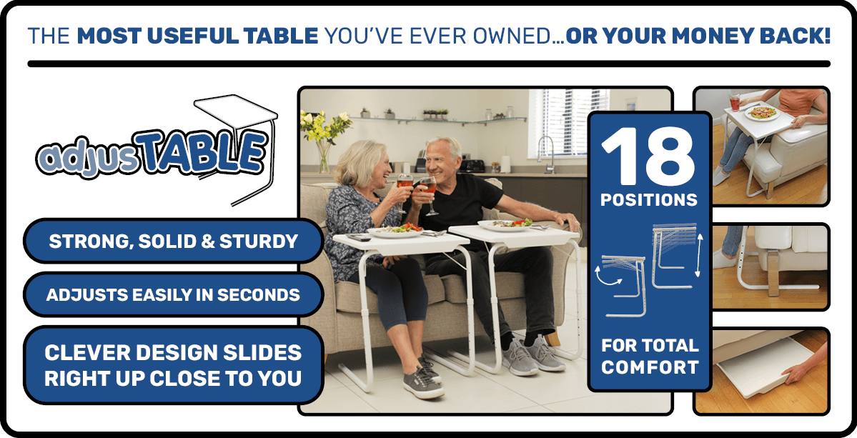 The most useful table you've ever owned... or your money back!