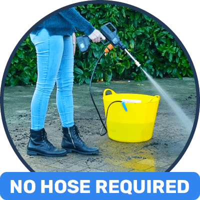 NO HOSE REQUIRED