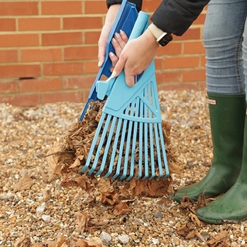 Rake Mate as leaf grabbers