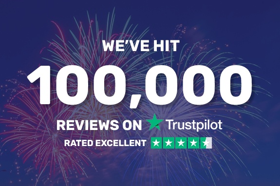 100,000 Trustpilot Reviews