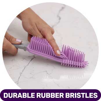 Durable Rubber Bristles