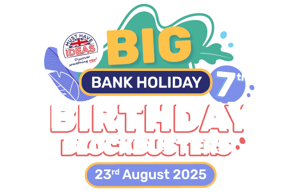 Big Bank Holiday Birthday Blockbuster