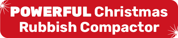 POWERFUL Christmas Rubbish Compactor