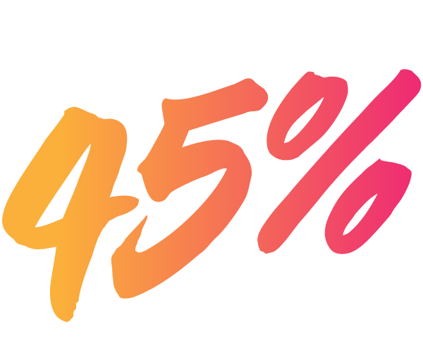 Up To 45% Off!