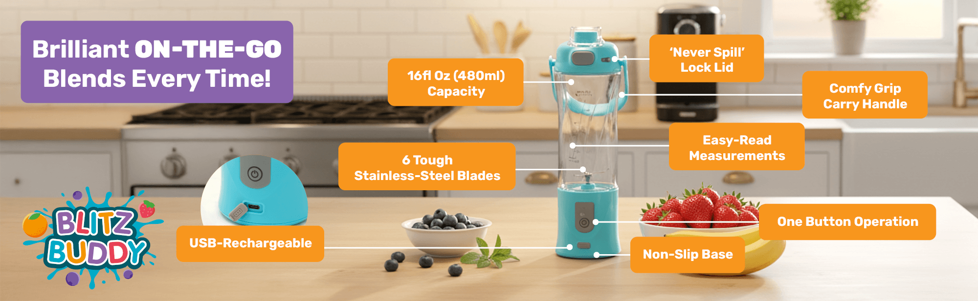 A man wearing a Snug Scarf outdoors. Made from gorgeously plush material, it features three heat settings, a long-lasting battery, auto shut-off, and a hidden pocket. The Snug Scarf doubles as a power bank, comes with a USB-C charging cable, and has a unisex, pull-through loop design