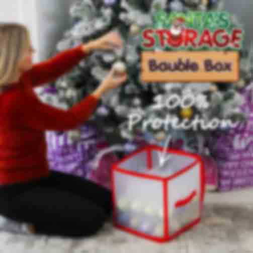 Santa's Storage Bauble Box