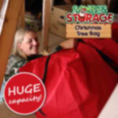 Santa's Storage Christmas Tree Bag