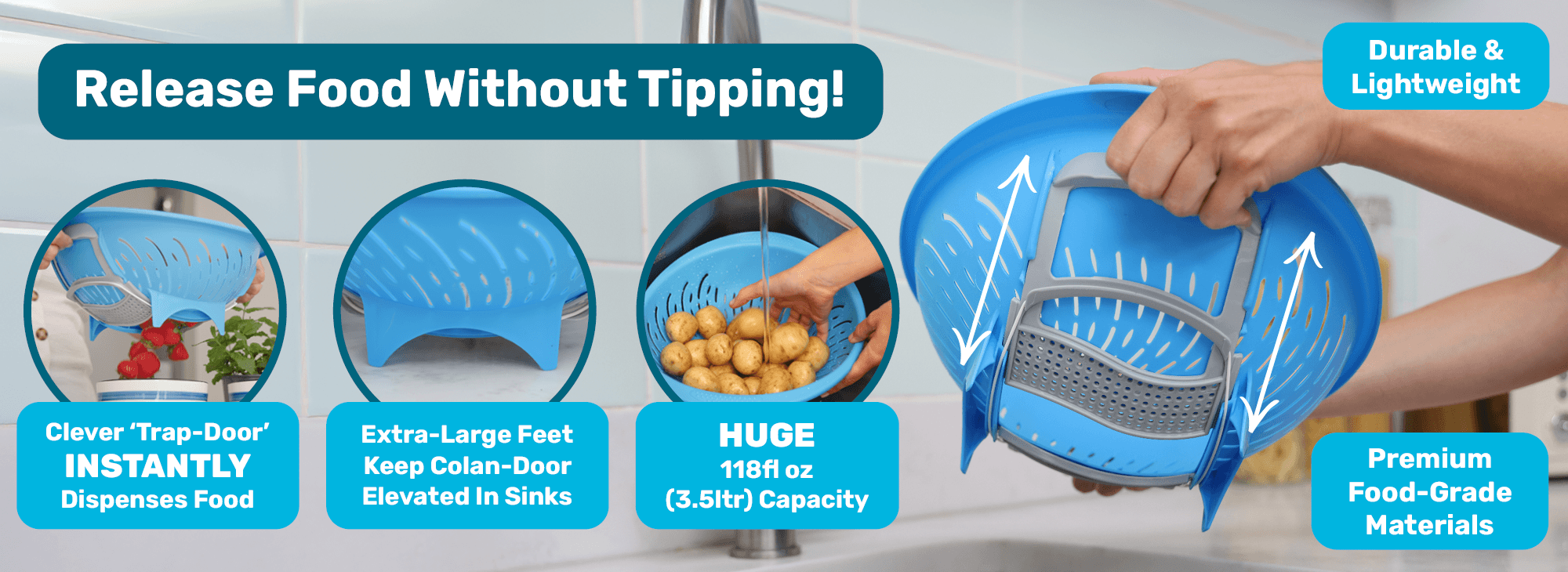 Release Food Without Tipping!