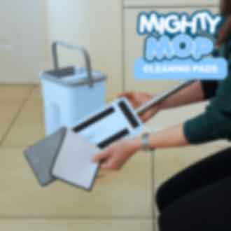 Mighty Mop Cleaning Pads (Pair)