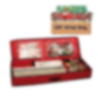 Santa's Storage Gift Wrap Bag