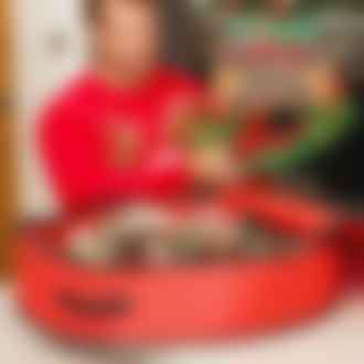 Santa's Storage Wreath & Garland Bag