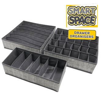 Smart Space Drawer Organisers