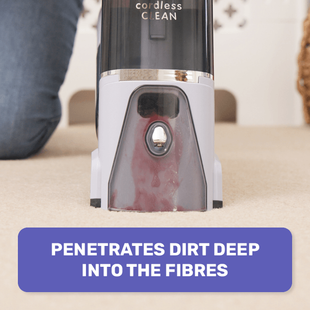 Penetrates Dirt Deep Into The Fibres