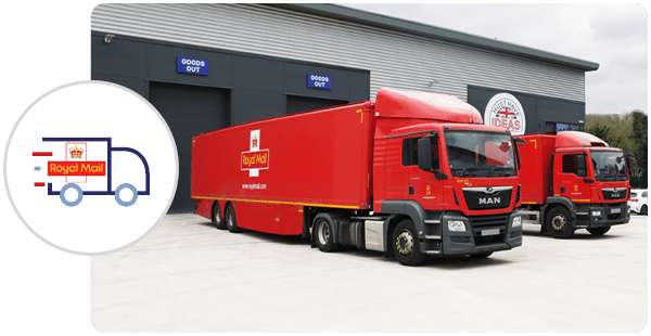 Speedy delivery with Royal Mail