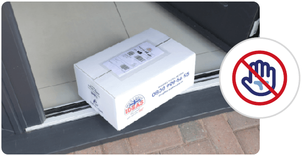 Contactless Delivery keeps us all safe