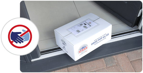 Contactless Delivery keeps us all safe