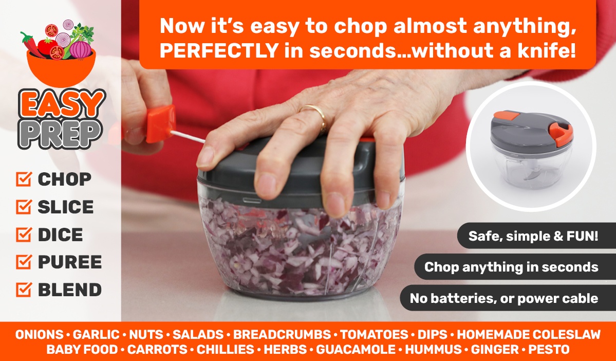 Chop anything in seconds