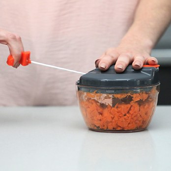 Pull the handle