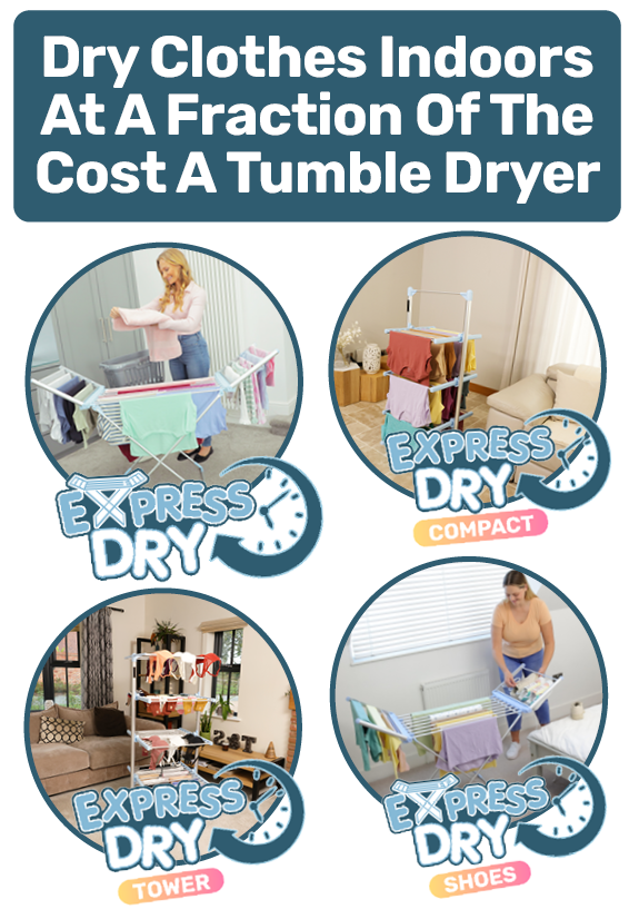 Meet Our Incredible ExpressDry Range