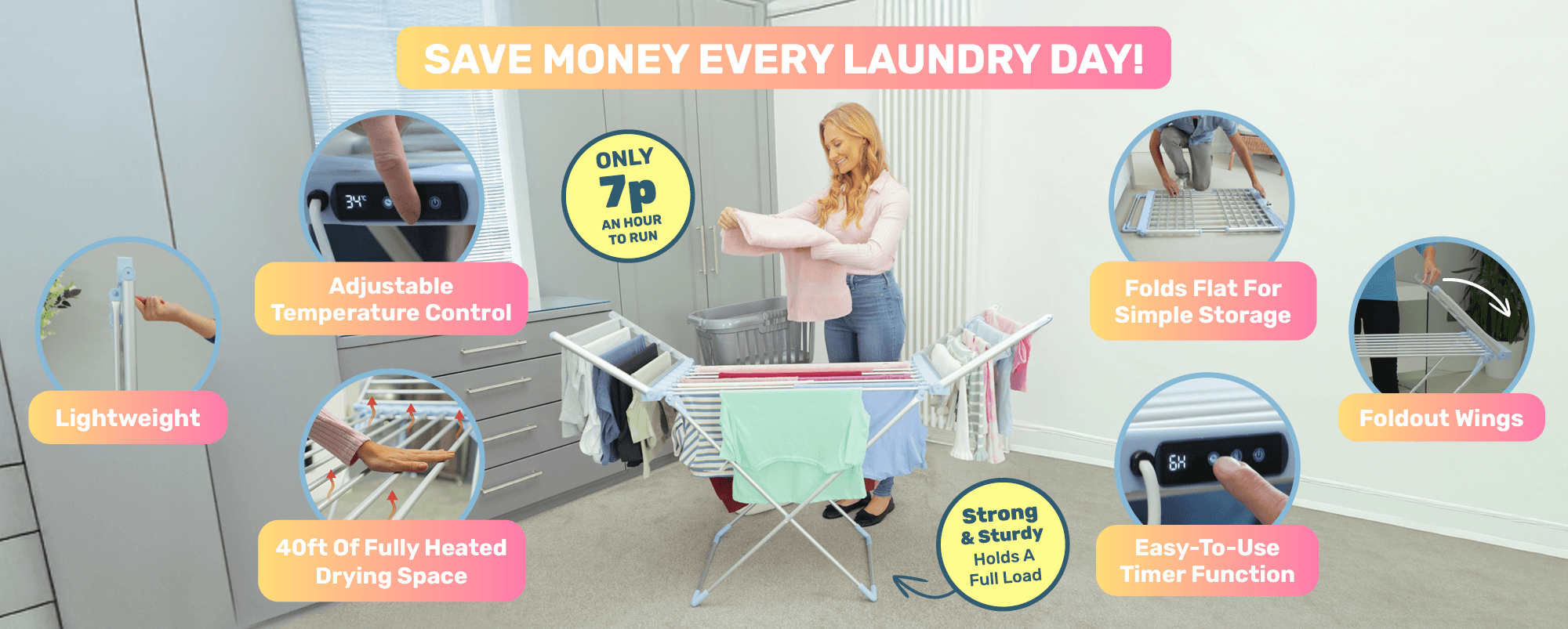 SAVE MONEY EVERY LAUNDRY DAY!