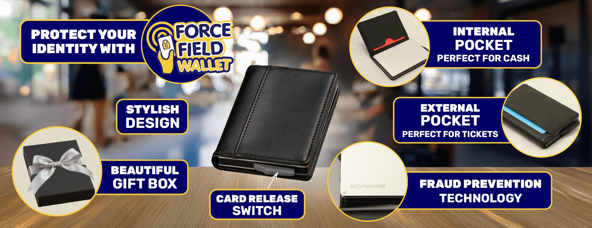 Protect your identity with Force Field Wallet