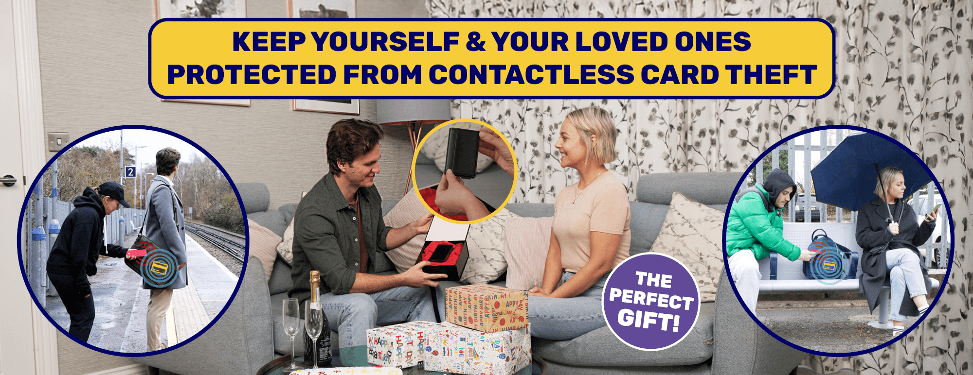 Keep yourself & your loved ones protected from contactless card theft
