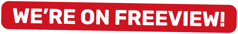 We're On Freeview!