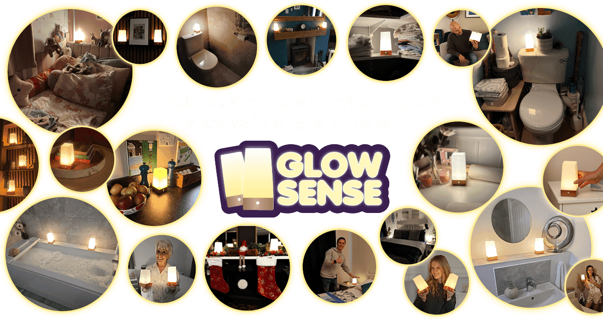 Real customers all over the UK stay safe and sleepy with Glow Sense