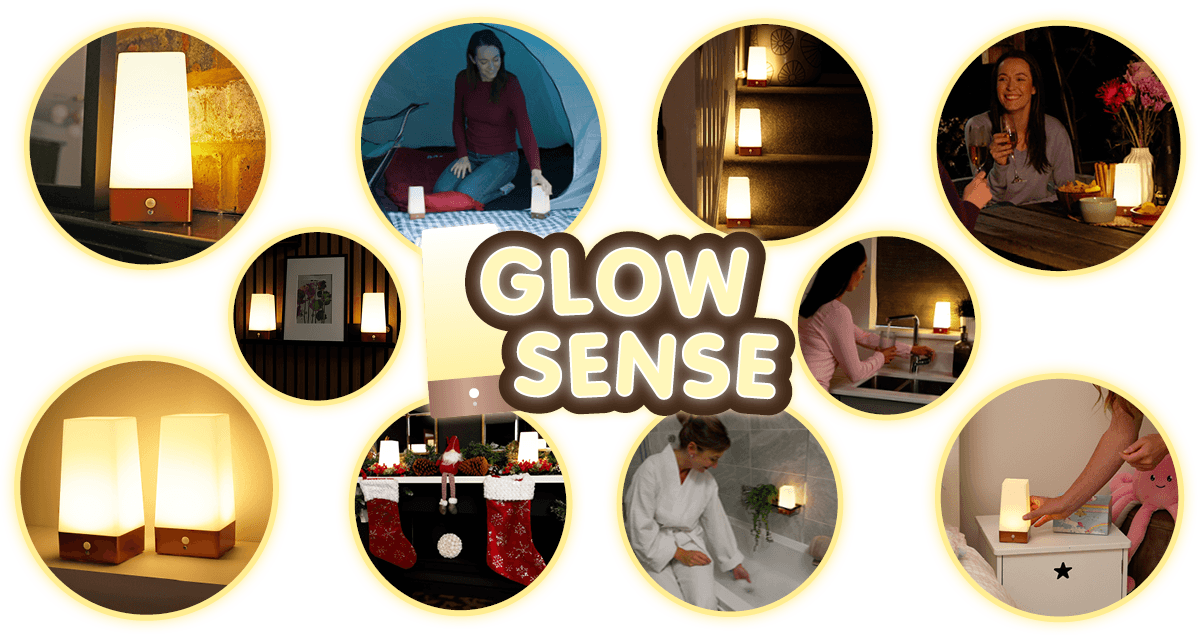 Various images of Glow Sense