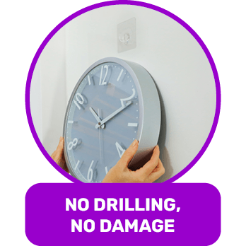 No Drilling, No Damage
