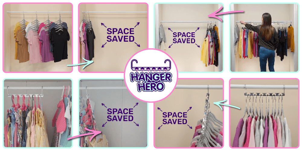 Clear the clutter and see all your clothes again!