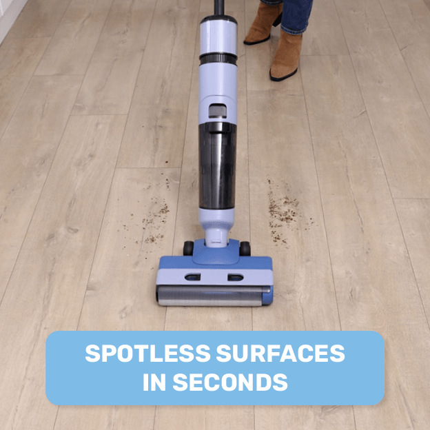 Spotless surfaces in seconds
