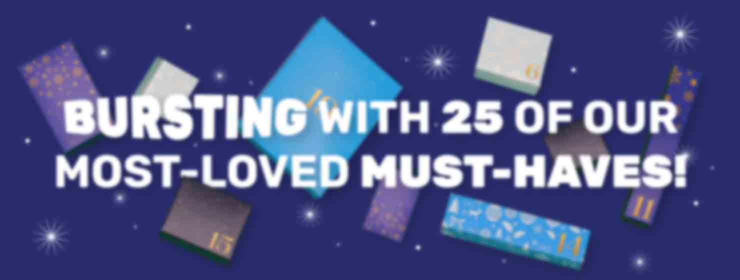 Bursting with 25 of our most-loved must-haves!