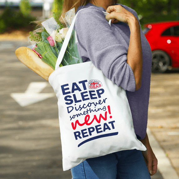 Eat, Sleep, Discover Something New! Repeat