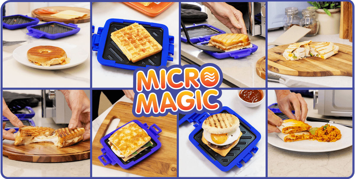 Various images of Micro Magic use