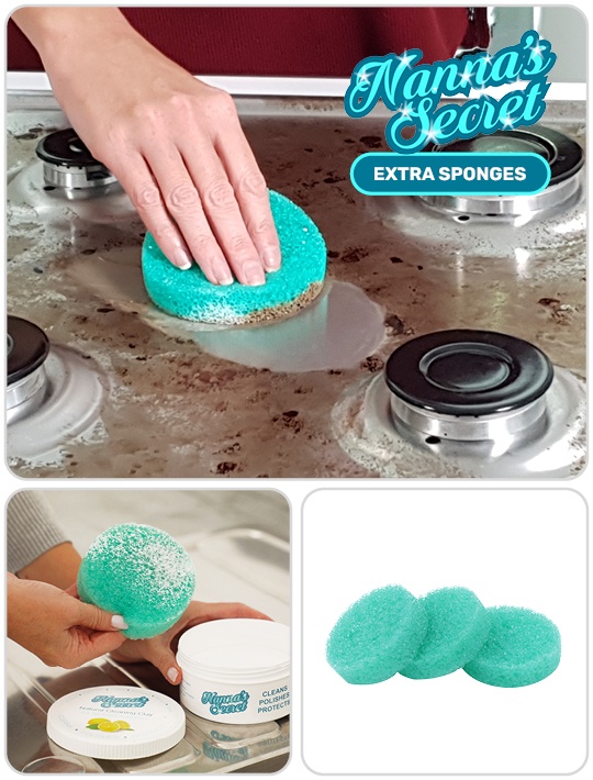 Sponge Secret Nanna's Secret Extra Sponges
