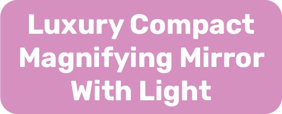 Luxury Compact Magnifying Mirror With Light