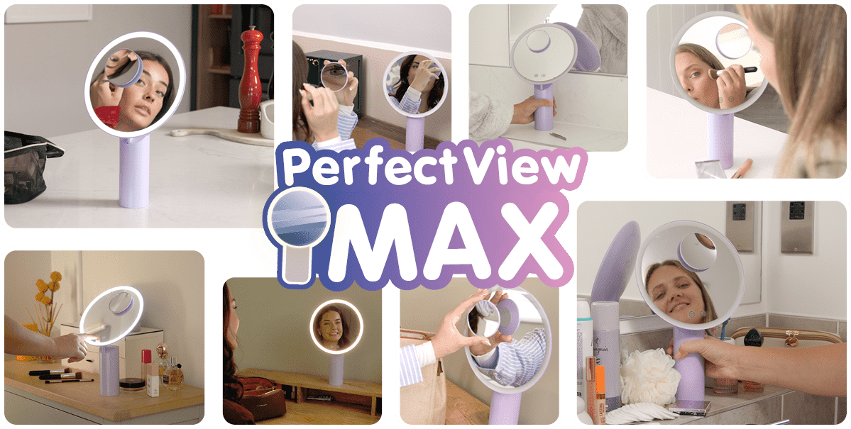 Montage of images of the PerfectView Max in action