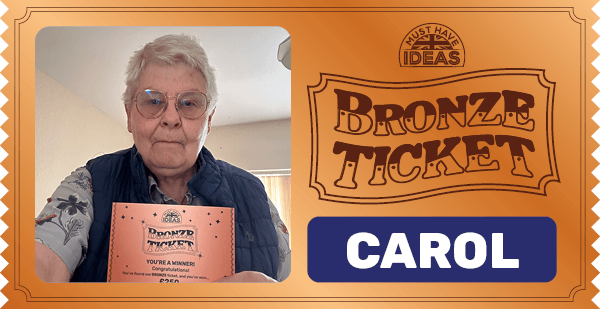 Bronze Ticket Won By Carol