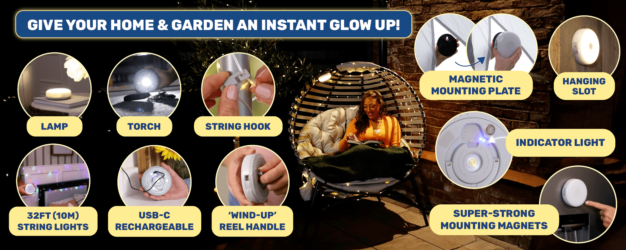 Give your home & garden an INSTANT glow up!