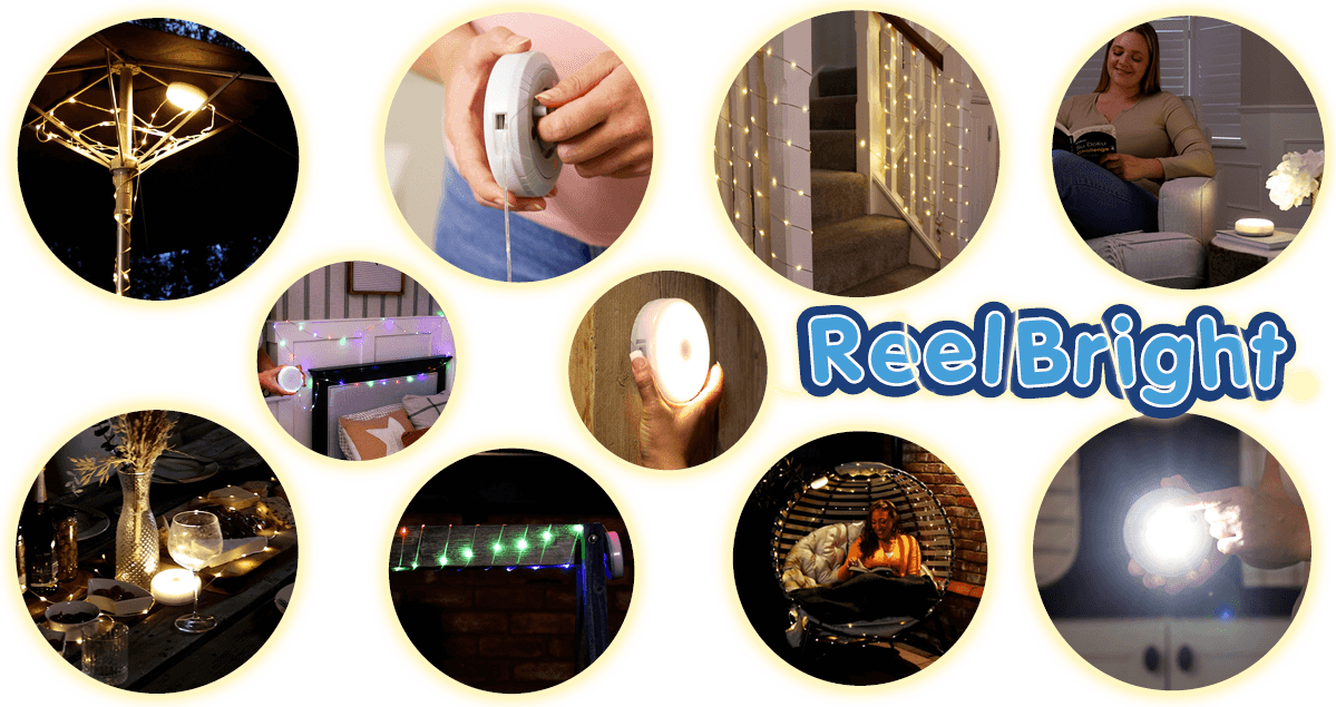 Various images of ReelBright