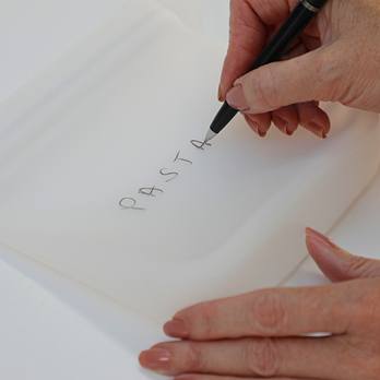 Write & Wipe Clean No More Sticky Labels!