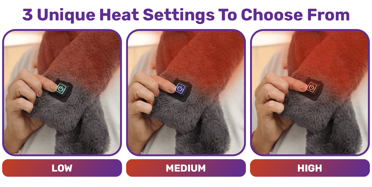 3 unique settings; low, medium and high