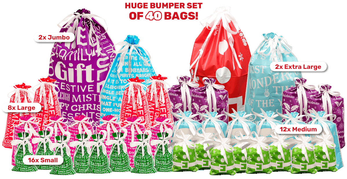 Huge Bumper Set Of 40 Bags!