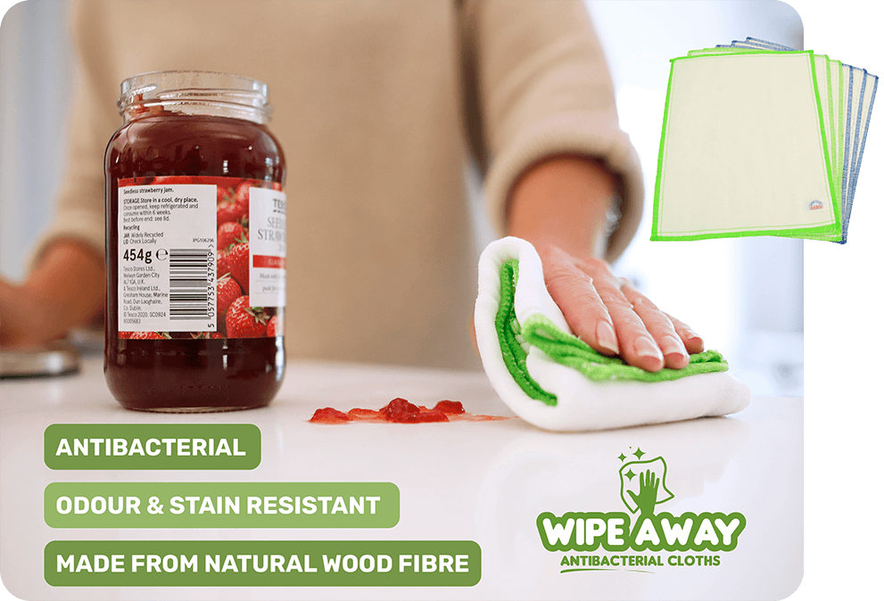 Wipe Away Antibacterial Cloths