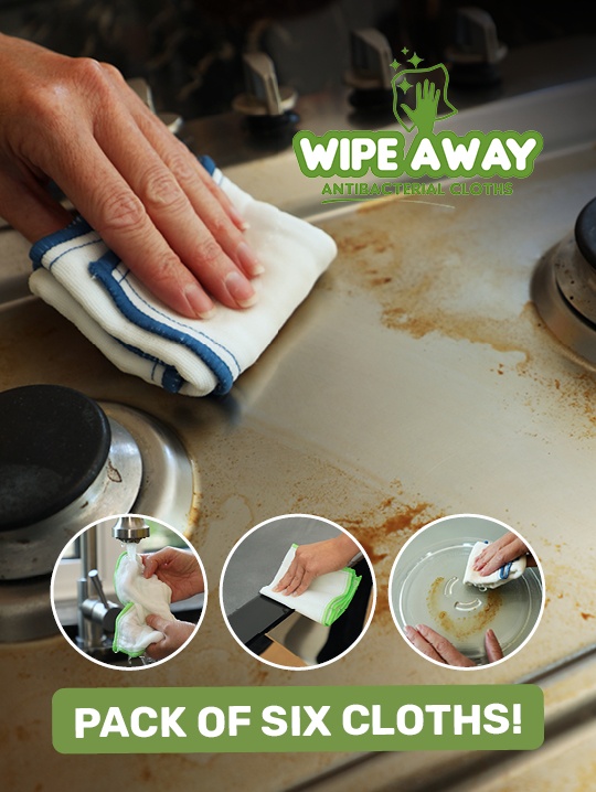 Wipe Away Antibacterial Cloth